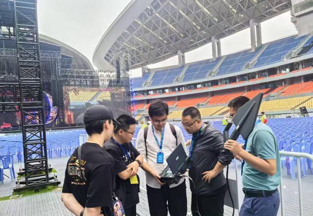 广西移动网络保障团队进行5G-A测试